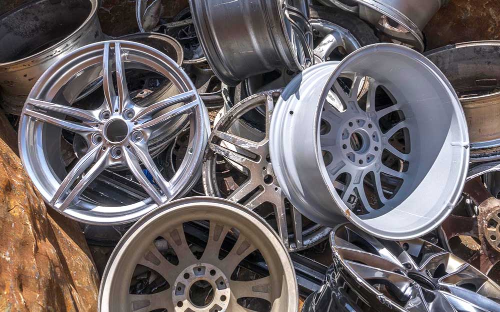 Scrap Alloy Wheels