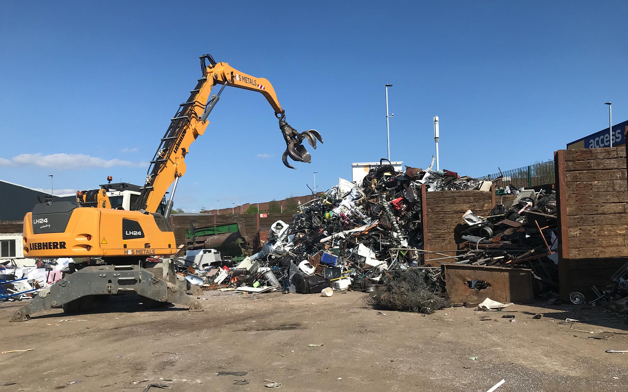 Bishops Waltham scrap metal yard